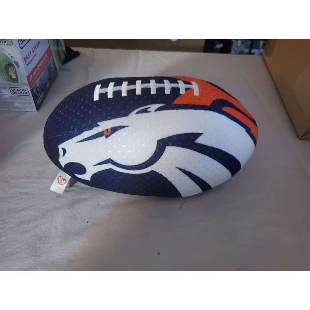 Broncos Beanie Baby Football plush
T05